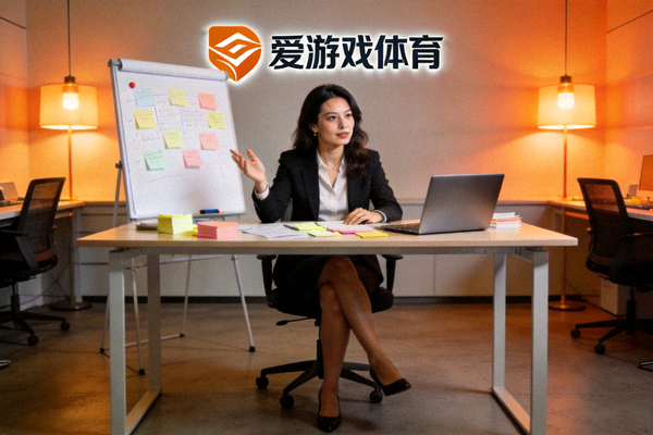 爱游戏体育首席营销官（CMO）策划品牌活动 - 一位充满创意的女性营销官在办公室进行头脑风暴